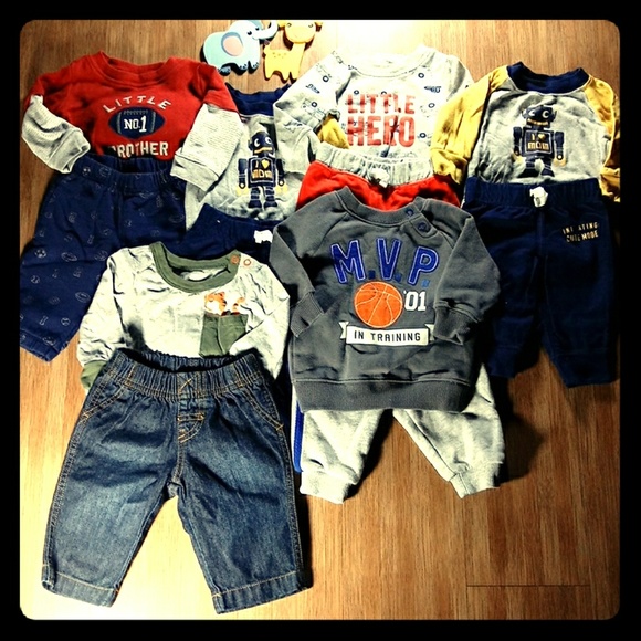 Carter's Other - Carter's 12 Pieces Lot Baby Boy Size 3 Months
